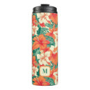Buscar flores hawaianas tazas Blanco