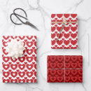 Buscar corazones rojos papel de regalo Corazón