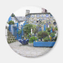 Buscar porcelana imanes Azul