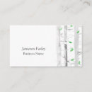 Buscar tre tarjetas de visita Bosque