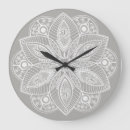 Buscar flor la mandala de relojes de pared General y unisex