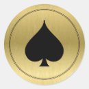 Buscar as de espadas pegatinas Póquer
