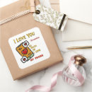 Buscar día de los enamorados pegatinas Corazones rojos