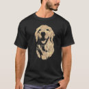 Buscar golden retriever camisetas Silueta