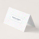 Buscar polkadots tarjetas de visita Moderno