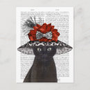 Buscar gatos negros postales Fabfunky