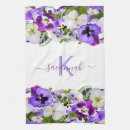 Buscar pensamiento paños de cocina Blanco