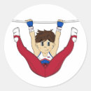 Buscar juegos olímpicos pegatinas Gimnasta