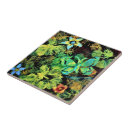 Buscar flores y mariposas azulejos Hojas