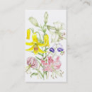 Buscar lillies tarjetas de visita Lirio