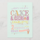 Buscar ice cream invitaciones Helados