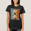Buscar divertidas del hockey camisetas Para ella