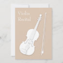 Buscar violín invitaciones Fiesta