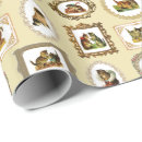 Buscar enmarcado papel de regalo Vintage