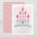 Buscar la princesa invitaciones primer cumpleaños Acuarela
