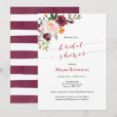 Buscar marsala invitaciones Acuarela