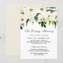 Buscar funeral invitaciones Conmemoración