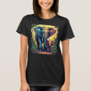 Buscar elefantes coloridos camisetas Para ella