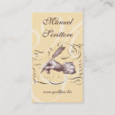 Buscar literario tarjetas de visita Elegante