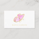 Buscar mariposa tarjetas de visita Salón de belleza