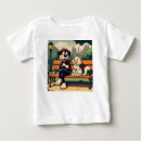 Buscar dibujar bebe camisetas Perro