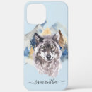 Buscar lobos iphone fundas Acuarela