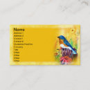 Buscar bluebird tarjetas de visita Pintura