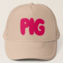Buscar cerdo camionero gorras Diversión