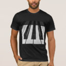 Buscar llaves del piano camisetas Teclado