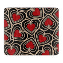 Buscar corazón rojo tablas cortar Para ella