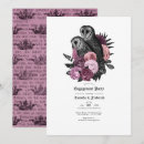 Buscar gótico fiesta compromiso invitaciones Floral