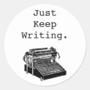 Buscar máquina de escribir pegatinas Escritura