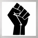 Buscar justicia posters Negro
