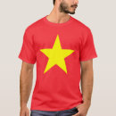 Buscar bandera de vietnam camisetas Estrella amarilla