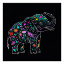 Buscar elefante blanco negro posters Elefante de bebé