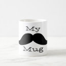 Buscar mustache tazas Negro