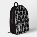 Buscar gato blanco mochilas Negro