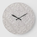Buscar sedoso relojes de pared Blanco