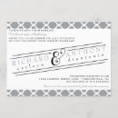 Buscar quatrefoil invitaciones Geométrico