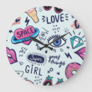 Buscar graffiti relojes de pared Ilustracion
