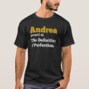Buscar andrea camisetas Cumpleaños