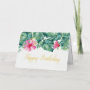 Buscar flores tropicales tarjetas Para ella