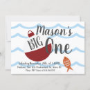 Buscar de la pesca invitaciones Chico