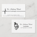 Buscar cardiología tarjetas de visita Moderno