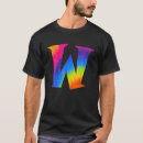 Buscar letra w camisetas Grande