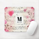 Buscar notas musicales alfombrillas de raton Vintage