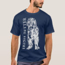Buscar perro del setter irlandés camisetas Dog