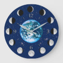 Buscar fases la luna de relojes de pared Astronomía