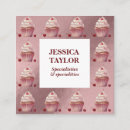 Buscar repostería y pastelería tarjetas de visita Profesional
