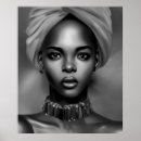 Buscar africano posters Negro y blanco